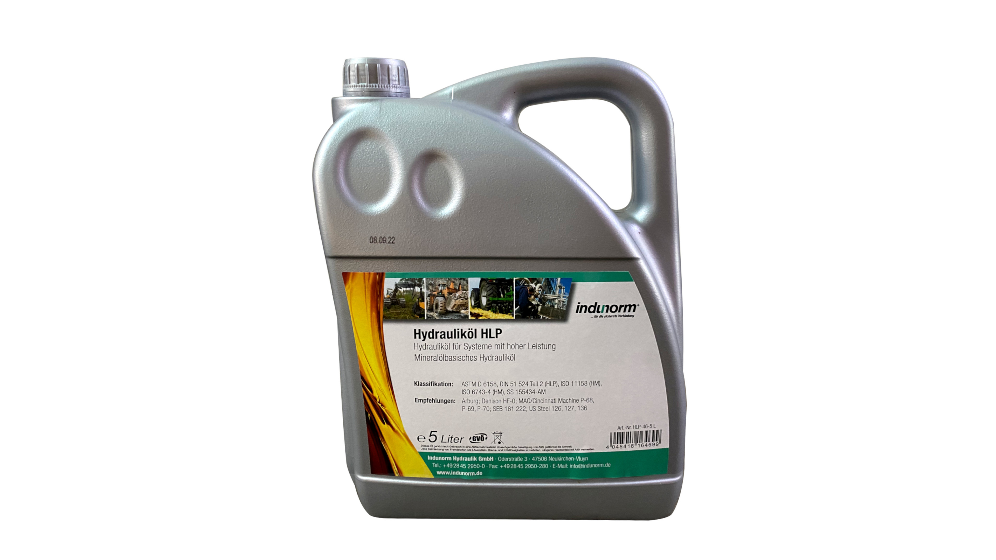 Scheppach Olio Idraulico ISO 6743/4 - 1 Litro - Per Spaccatronchi E Dispositivi Idraulici